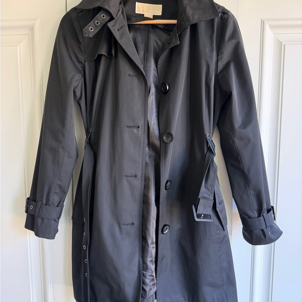 Michael Kors Charcoal Trench Coat